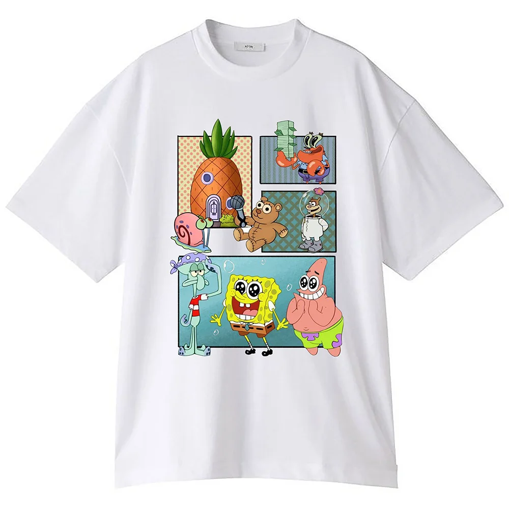 تیشرت طرح باب اسفنجی