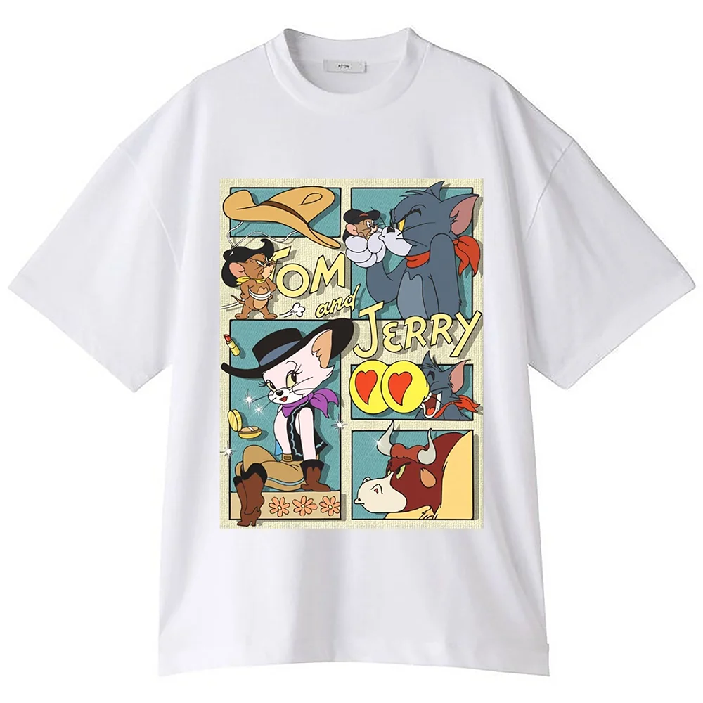 تیشرت طرح تام و جری