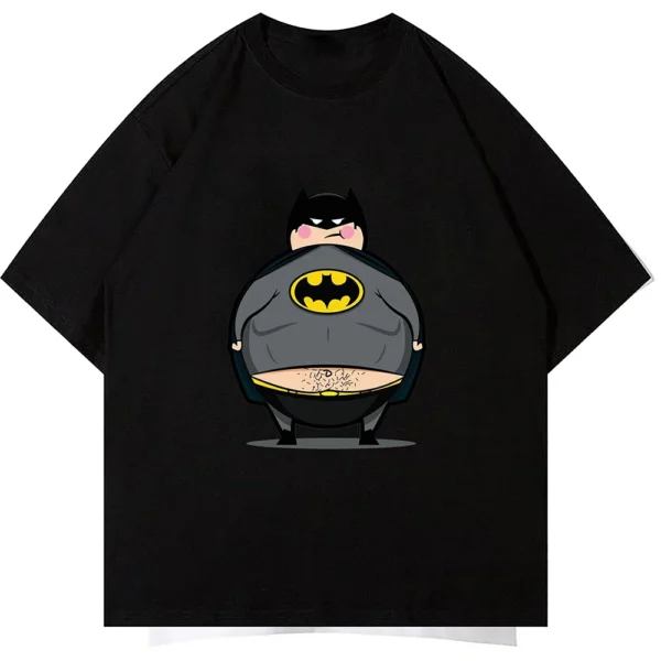 تیشرت طرح بتمن چاق