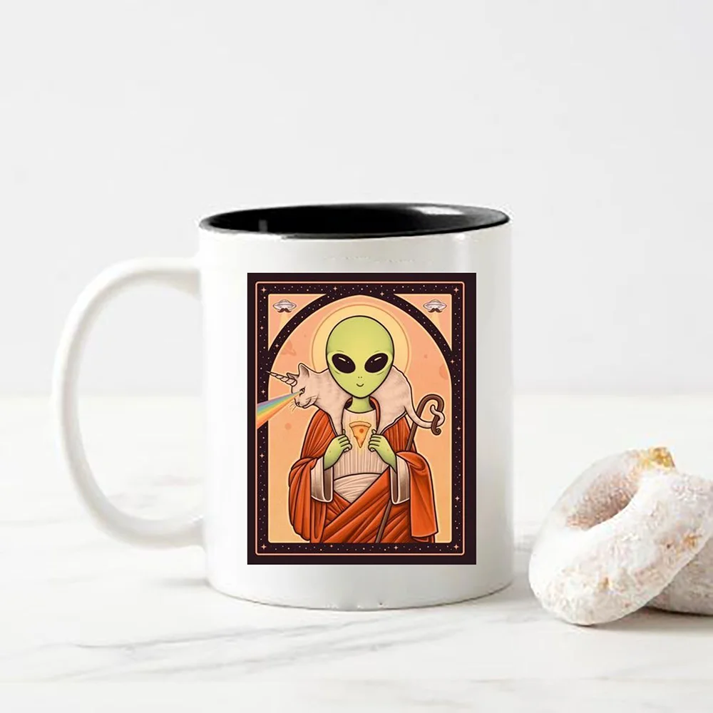 ماگ طرح آدم فضایی مقدس