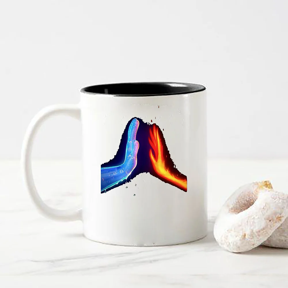 ماگ طرح آیس اند فایر (یخ و آتش)